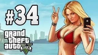 Grand Theft Auto V [GTA 5] Walkthrough - Part 34 Caida Libre XBOX360/PS3 HD