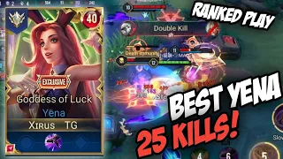 your favorite yena is back 😌 BEST YENA GAMEPLAY | AoV | 傳說對決 | RoV | Liên Quân Mobile