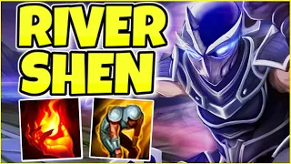 The RIVER SHEN build that wins game at level 1 ...