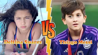 Delfina Suárez VS Thiago Messi Transformation ★ From Baby To 2024