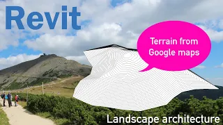 Revit Architecture - Terrain from google map
