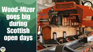 Wood-Mizer shows off WB2000, LT70 and range of moulders during Novar Sawmill open days