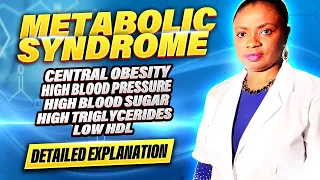 Metabolic Syndrome treatment, causes & Symptoms - What you really need to know !