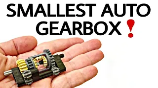 World's smallest Lego automatic gearbox, smooth switching transmission (+instructions)