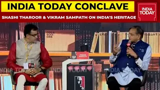 Shashi Tharoor & Vikram Sampath Debate Over India's Heritage, History & Hubris| India Today Conclave