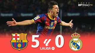 Barcelona 5 x 0 Real Madrid ● La Liga 10/11 Extended Goals & Highlights with Stadium Sound ᴴᴰ