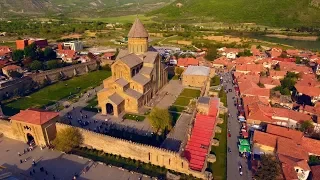 Грузия:   Мцхета,  монастырь Джвари -  4 K (Georgia: Mtskheta, the monastery of Jvari)