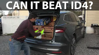 Skoda Enyaq banana box test