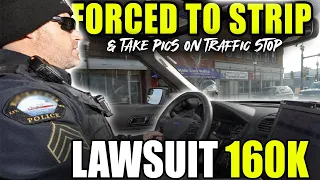 Take Off Your Clothes - Traffic Stop Gone Wrong - Citizen Forced To Strip! [LAWSUIT FILED]