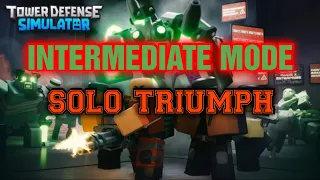 INTERMEDIATE MODE. SOLO TRIUMPH