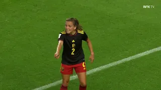 Women's World Cup qualification. Belgium - Norway (02/09/2022)