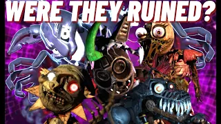 All About Ruin's Ruined Animatronics (Eclipse, Roxy, Freddy, Helpi, and the rest!)