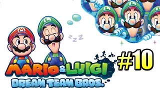 Mario & Luigi Dream Team Bros {3DS} прохождение часть 10 — Нежданный СОЮЗ