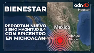 🔴 ¡Última hora! Reportan nuevo sismo magnitud 5.4 en el mismo epicentro en Michoacán