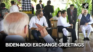 Biden-Modi exchange greetings, G20 leaders plant mangroves at G20 event