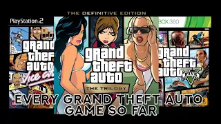 Every GTA Game So Far (1997 - 2021)