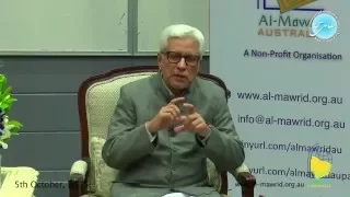 Western Sydney University October 2015 session with Javed Ahmad Ghamidi