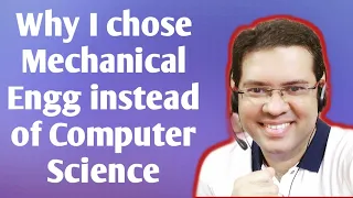 Why I chose Mechanical Engineering vs Computer Science - What should you choose ? #careeradvice