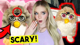 DO NOT PLAY WITH THIS KIDS TOY AT NIGHT.... (FURBY IS WATCHING YOU!*SCARY*)