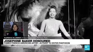 France: Josephine Baker honoured at Pantheon • FRANCE 24 English