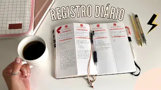 Bullet Journal no dia a dia | Como fazer o PLANEJAMENTO e ORGANIZAÇÃO DIÁRIA no BuJo