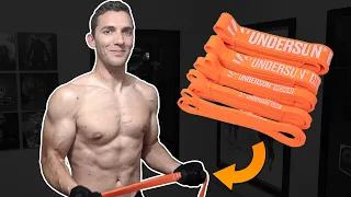 UnderSun Resistance Bands Review - 1 YEAR  - Build Muscle with Resistance Bands at Home | GamerBody