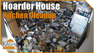 HOARDER Kitchen Extreme Speed Clean! 😵🙀 - Time-Lapse DIY