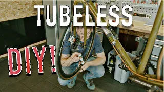 Tubeless unkaputtbar - Wie dicht ist eigentlich Dichtmilch? Reifen selber aufziehen - DIY!