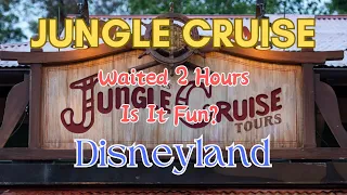 [4K] Disney World Jungle Cruise Full Ride Experience! Worth to Wait for 2 Hours? New 2023
