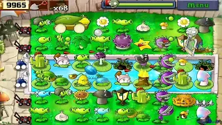 Plants vs Zombies | SURVIVAL POOL | all Plants vs all Zombies GAMEPLAY FULL HD 1080p 60hz