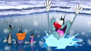Oggy and the Cockroaches ❄️ TRAPPED UNDER ICE (S01E70) CARTOON | New Episodes in HD