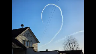 The Red Arrows Today in Lincoln RAF Best Team Training Red Wings