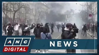 Clashes in Paris as French protesters rally against Macron's pension bill | ANC