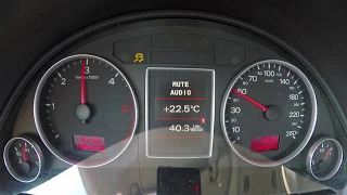 Audi A4 B7 2.0 TDI Avant (140hp) acceleration