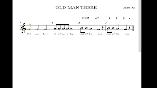 Alto Sax Old Man There