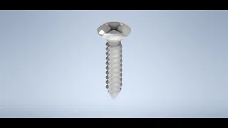 3D Modelling a Screw on Autodesk Inventor 2021
