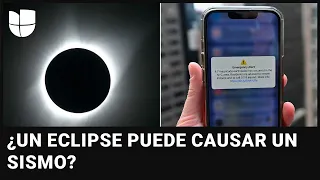 ¿Cuál es la relación entre el eclipse solar total y el sismo en Nueva York? Experto aclara las dudas