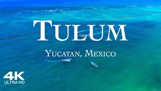 TULUM 2023 🇲🇽 Drone Aerial 4K | Yucatán Mexico Ultra HD Dron