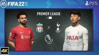 FIFA 22 PS5 | Liverpool Vs Tottenham Hotspur | Premier League 2021/22 | 4K Gameplay