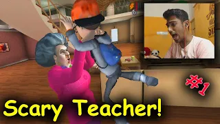 Teacher meeda Pranks! | Scary Teacher 3D #1 | CoolSandBoy | Telugu