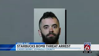 Starbucks bomb threat arrest