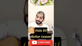 Hale Dil Guitar Lesson | Murder 2 | #shorts #guitar #youtubeshorts