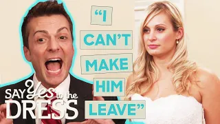 Bride Takes Her Fiancé & Future Mother-In-Law Along To Her Bridal Appointment | Say Yes to the Dress