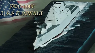 Making  DDG-1000 USS ZUMWALT  (1/350 scale)