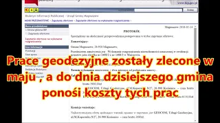 MAREK DRAPAŁA rozgranicza prywatną działkę ZBIGNIEWA RYBARCZYKA - Magnuszew - Kozienice