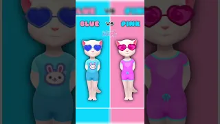 BLUE 💙 OR PINK 🌸? Choose your STYLE - My Talking Angela 2