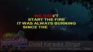 We Didn't Start The Fire -  Billy Joel (Lyrics Karaoke) [ goodkaraokesongs.com ]