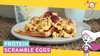 Protein Scramble Eggs | HAPPY WAY