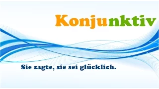 Урок 50. Немецкая грамматика В2-С1: Konjunktiv I, indirekte Rede. Коньюнктив 1. Курс немецкого.