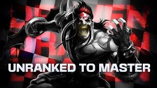 DRAVEN │ UNRANKED TO MASTER │ DAY 1